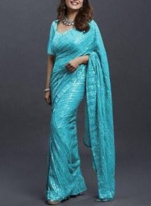 Top Trending Sarees from Bollywood celebs and Influencers to be Fashionable!