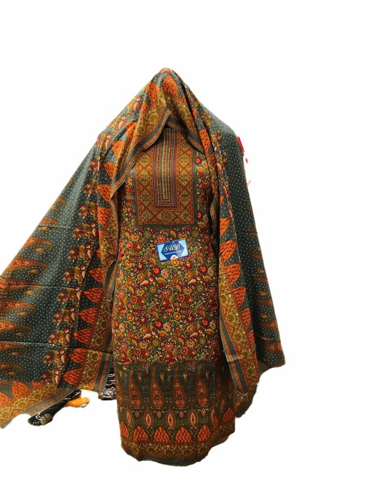 Winter Special Sale Pure Pashmina Suits Material - 8 colors - Image 14