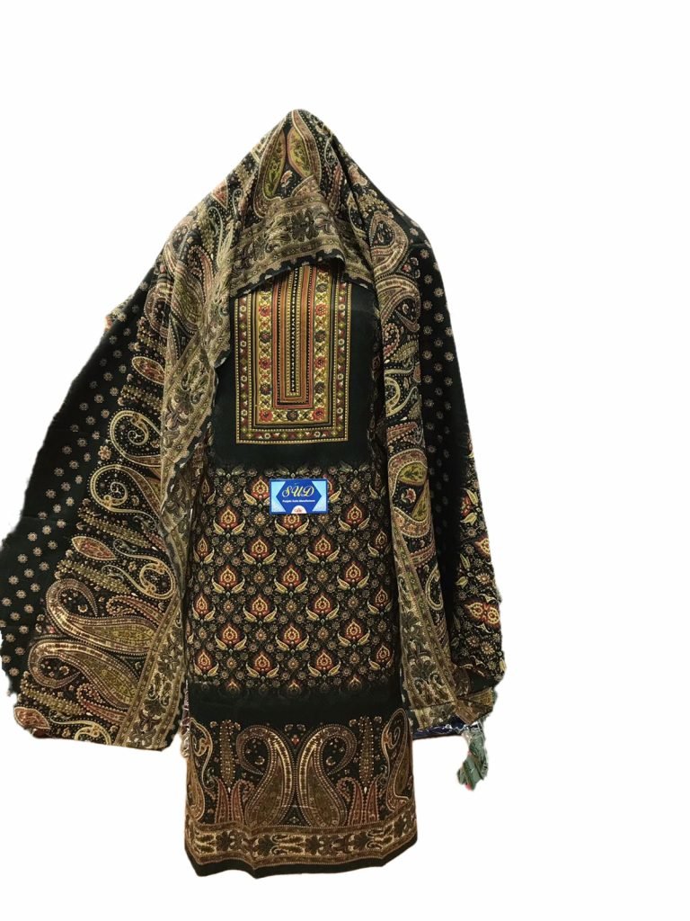 Winter Special Sale Pure Pashmina Suits Material - 8 colors - Image 12