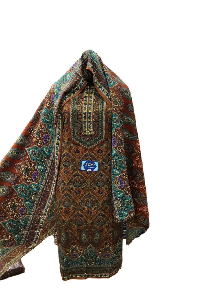 Winter Special Sale Pure Pashmina Suits Material - 8 colors - Image 6