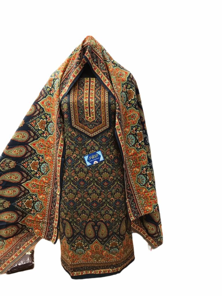 Winter Special Sale Pure Pashmina Suits Material - 8 colors - Image 4