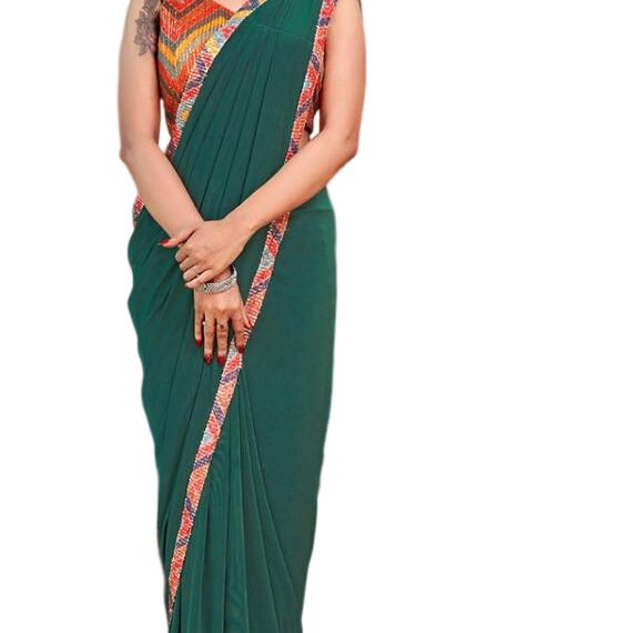 Imported Ready to wear 1 minute Saree - 5 color options